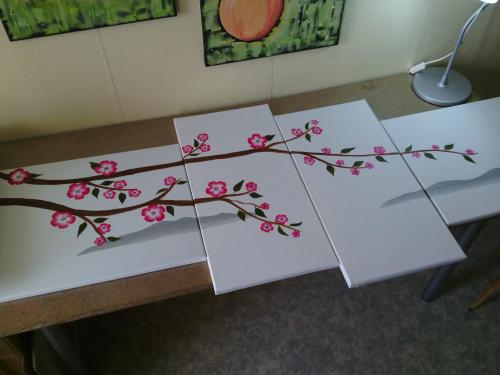 Exemples De Tableaux En Peinture Acrylique Sur Toile Pour Débutant