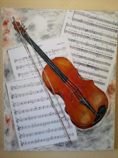 Le violon et ses partitions